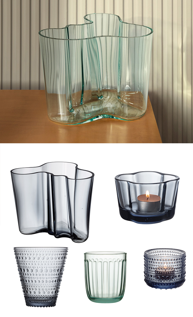 Nytt från Iittala - i  100 % återvunnet glas
